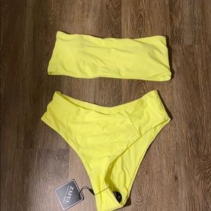 Two piece bathing suit